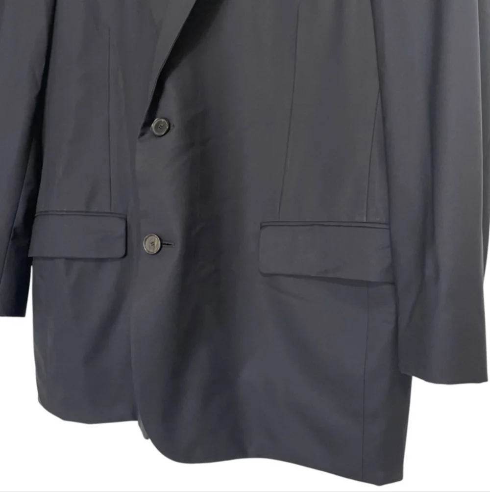 Brooks Brother's Men's Italian Wool Navy Blue Suit Coat Jacket. Size 45R - Picture 4 of 8